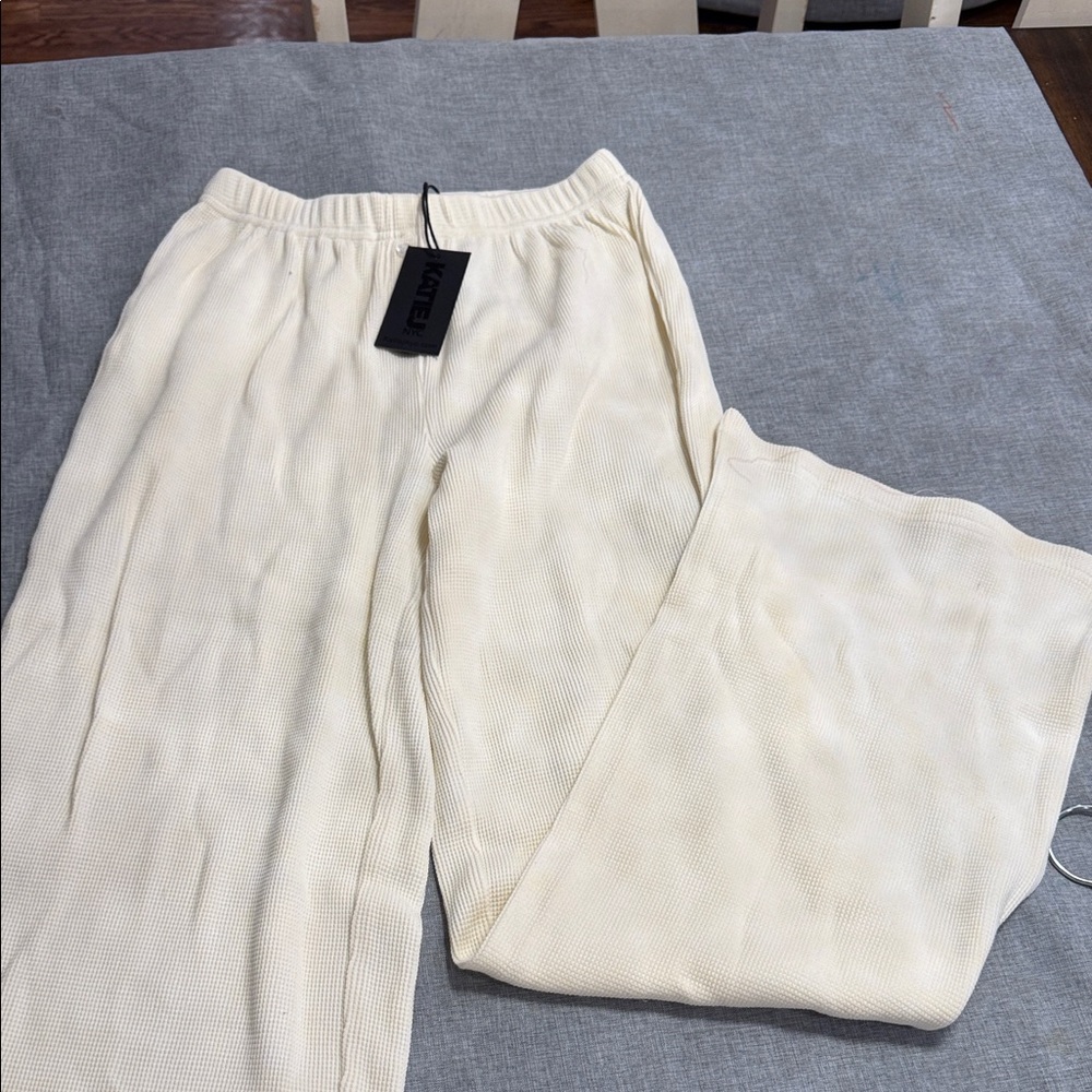 Women Cream Pants